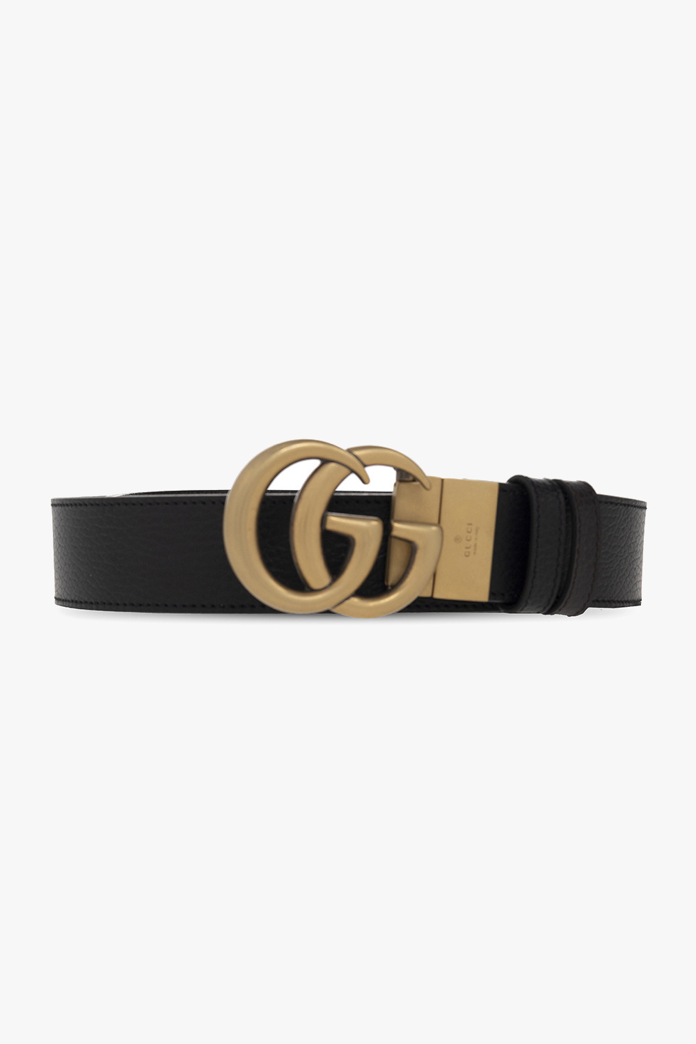 Gucci black deals reversible belt